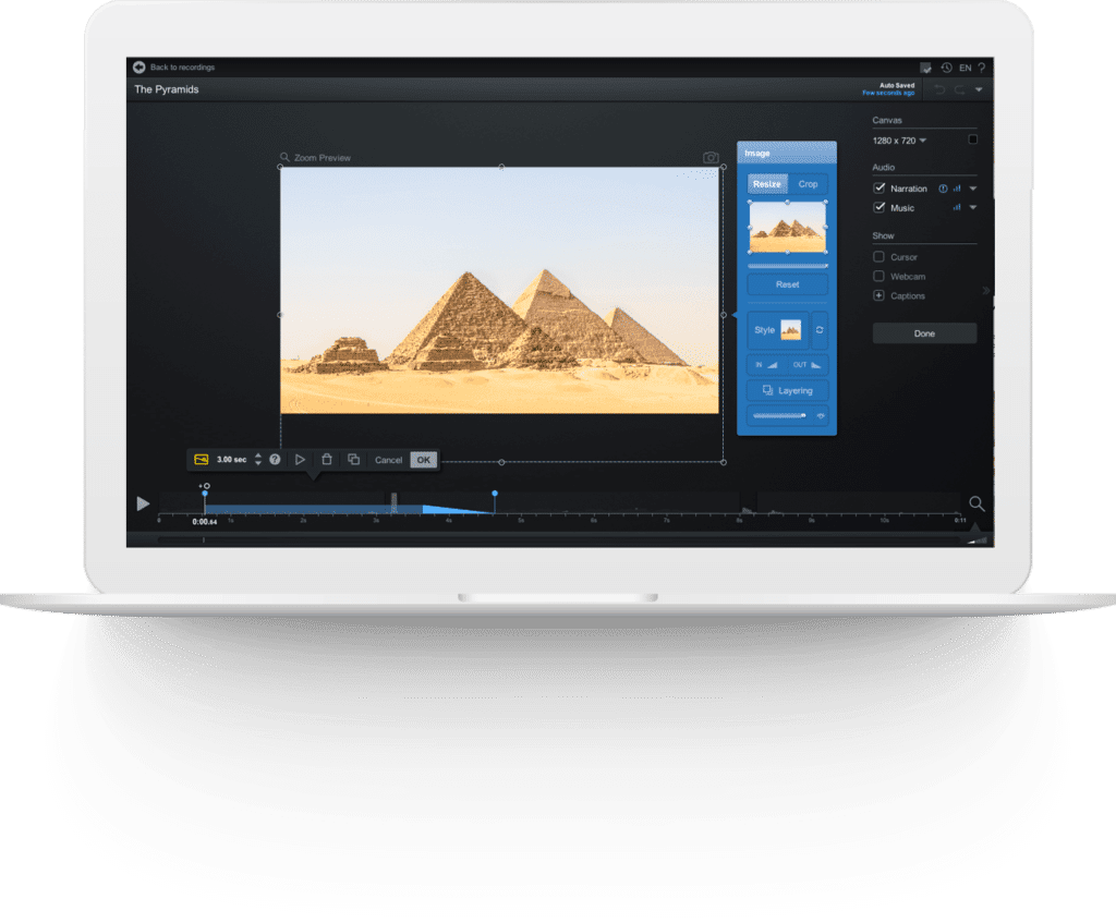 screencast o matic video editor