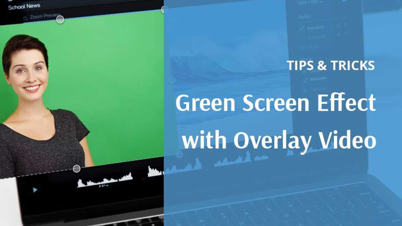 Create Video Backgrounds in Green Screen