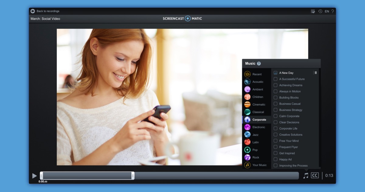 screen recorder screencast free