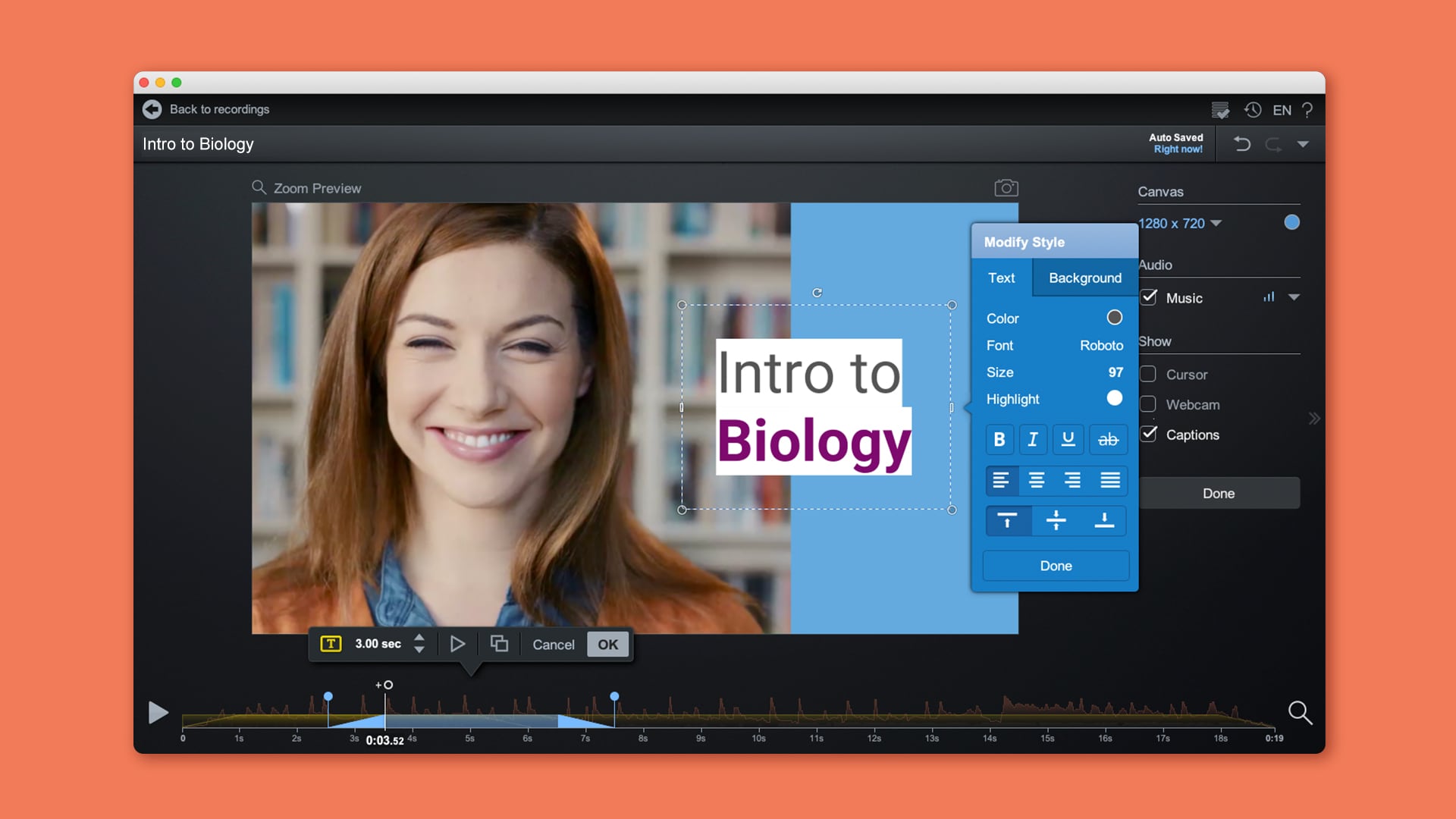 screencast o matic video editor